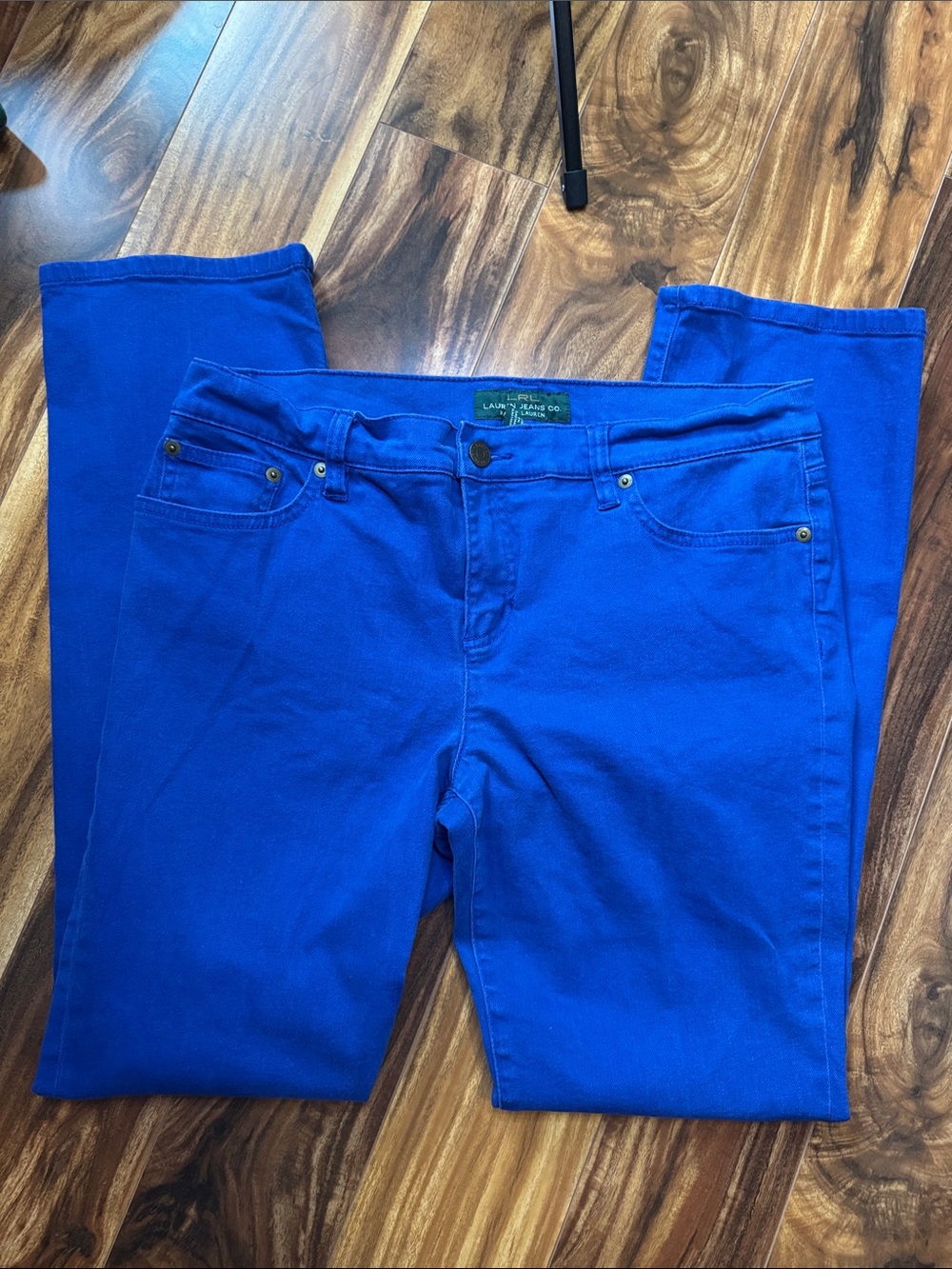 Lauren Ralph Lauren Women's Cobalt Skinny Jeans